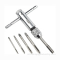 Djustable Ratchet Wheel Tangan Tap Wrench Holder Reversible